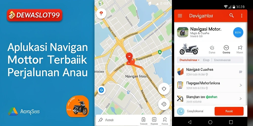Tampilan antarmuka DEWASLOT99 dengan fitur Navigasi Motor yang intuitif.