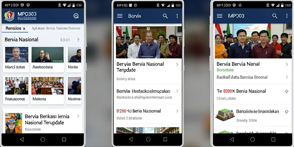 Tampilan antarmuka MPO303 yang menawan dan informatif.