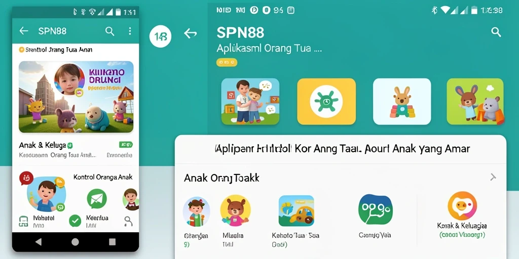 Tampilan antarmuka SPN88 yang bersih dan mudah dinavigasi.