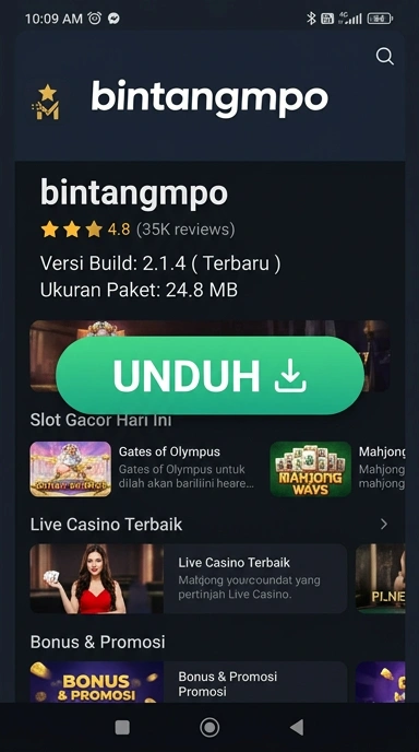 Panduan Unduh dan Instal APK bintangmpo untuk Android